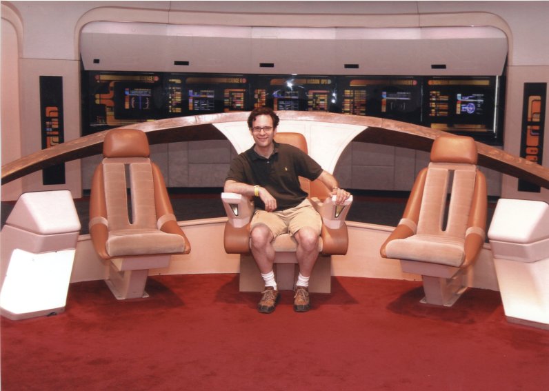 Neil Schneider Commanding the Enterprise!