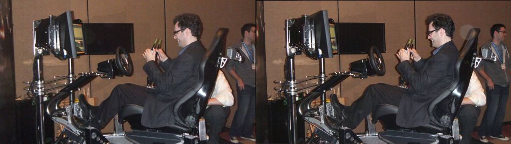 Neil Schneider (MTBS) on the VRX / 3D Vision Chair