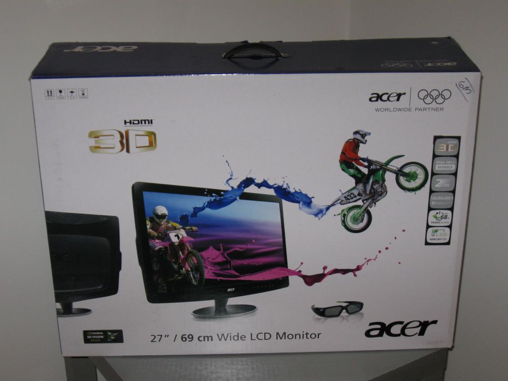 Acer HN274H 27” 3D monitor